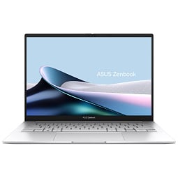 Ноутбук ASUS Zenbook 14, UX3405CA-QL683, Intel Core Ultra 5 225H, RAM 16 ГБ, SSD 1024 ГБ, Без ОС, (90NB14W4-M010E0), серебристый - фото 1