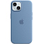 Чехол-накладка iPhone 15 Silicone Case with MagSafe - Winter Blue (MT0Y3) - фото 8
