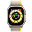 Apple Watch Ultra GPS + Cellular 49mm Trail Loop, Yellow/Beige (S/M) (MNHK3/MNHD3) - фото 5