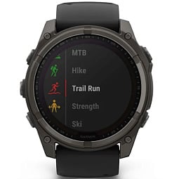 Умные часы Garmin FENIX 8 51mm Solar Sapphire Titanium Carbon Gray, DLC (010-02907-10) - фото 7
