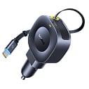 Фото Автомобильное зарядное устройство Baseus PrimeTrip VR2 Max 45W 2xUSB-C (C0206900) черный