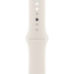Apple Watch SE 3 2025 40mm Aluminium Case with Sport Band M/L, Starlight/Starlight, MEH54 - фото 3