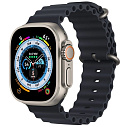 Фото Apple Watch Ultra GPS + Cellular 49mm Titanium Midnight Ocean Band (4QET3LW/A) Официально Восстановленные