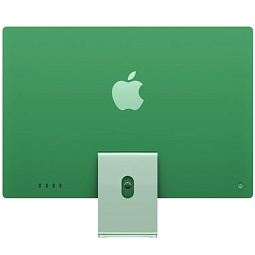 Apple iMac 24" Retina 4,5K, M4 (8C CPU, 8C GPU, 2024), 16 ГБ, 256 ГБ SSD, зеленый (MWUE3) - фото 2