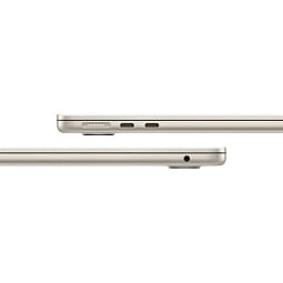 13.6" Ноутбук Apple MacBook Air 13 2026 2560x1664, Apple M5, RAM 16 ГБ, SSD 1 ТБ, 10C CPU/10C GPU, macOS, Starlight (MDHC4) - фото 4