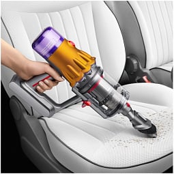 Пылесос Dyson V12 Detect Slim Absolute (SV30) EU, yellow/nickel - фото 9
