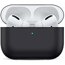Чехол силиконовый для AirPods Pro 2 чёрный