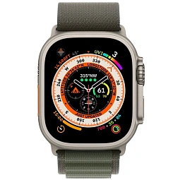 Apple Watch Ultra GPS + Cellular 49mm Alpine Loop M Green (MQFN3) Уценка - фото 2