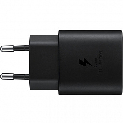 Сетевое ЗУ для SAMSUNG USB-C 25W Чёрный - фото 1