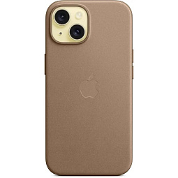 Чехол-накладка iPhone 15 FineWoven Case with MagSafe - Taupe (MT3C3) - фото 6