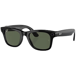 Умные очки Ray-Ban Meta Wayfarer Shiny Black Green, 150 - 50 Size - фото 2