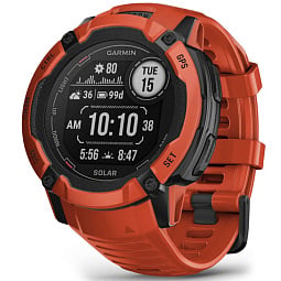 Умные часы Garmin INSTINCT 2X Solar, красный (010-02805-01) - фото 1