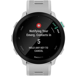 Умные часы Garmin FORERUNNER 55, белый (010-02562-11) - фото 3
