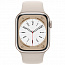 Apple Watch Series 8 GPS 45mm Aluminum Case with Sport Band (Сияющая звезда) MNP23 - фото 9