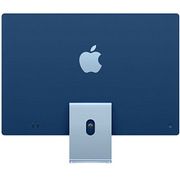 Apple iMac 24" Retina 4,5K, M3 (8C CPU, 10C GPU, 2023), 8 ГБ, 256 ГБ SSD, синий (MQRQ3) - фото 3