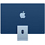 Apple iMac 24" Retina 4,5K, M3 (8C CPU, 10C GPU, 2023), 8 ГБ, 256 ГБ SSD, синий (MQRQ3) - фото 6