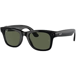 Умные очки Ray-Ban Meta Wayfarer (Gen 2) Shiny Black G15 Green, 150 - 50 Size - фото 2