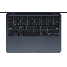 13.6" Ноутбук Apple MacBook Air 13 2025 2560x1664, Apple M4, RAM 16 ГБ, SSD 256 ГБ, 10C CPU/8C GPU, macOS, Midnight (MW123) - фото 2