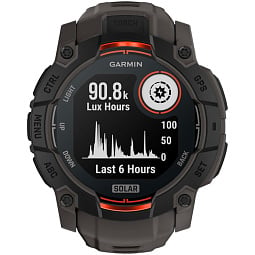 Умные часы Garmin INSTINCT 3 Solar 50 mm, Black/Charcoal Band (010-02935-00) - фото 2