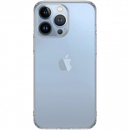 Чехол-накладка для iPhone 13 Pro cиликоновый прозрачный - фото 6