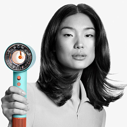 Фен Dyson Supersonic HD16 Ceramic Patina/Topaz (Бирюзовый/Оранжевый) - фото 15