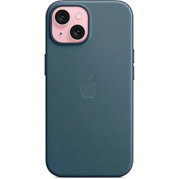 Чехол-накладка iPhone 15 FineWoven Case with MagSafe - Pacific Blue (MT3G3) - фото 4