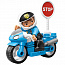 Конструктор LEGO DUPLO 10900 Полицейский мотоцикл - фото 4