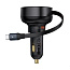 Автомобильное зарядное устройство Baseus Built in Retractable Cable Usb Port Type-C Cable 60W CCTXP-UC P00057800111-00 - фото 5