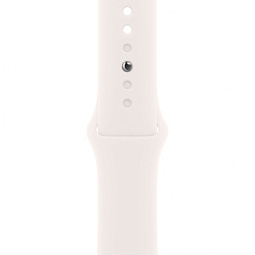 Apple Watch Series 11 42mm GPS Aluminum Case with Sport Band S/M, Rose Gold/Light Blush, MEU04 - фото 3