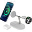 Беспроводное зарядное устройство COTECI WS-39 3 in 1 MagSafe Stand Wireless Fast Charger, White - фото 5