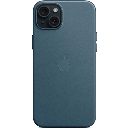 Чехол-накладка iPhone 15 Plus FineWoven Case with MagSafe - Pacific Blue (MT4D3) - фото 3