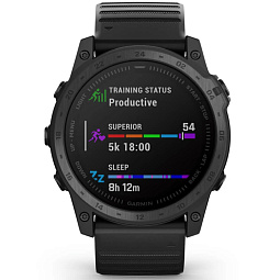 Умные часы Garmin Tactix 7 Standard Edition GPS, с черным корпусом и силиконовым черным ремешком (010-02704-01) - фото 2
