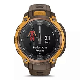Умные часы Garmin Instinct Crossover Amoled Bronze/Sunburst (010-03398-01) - фото 4