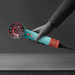 Фен Dyson Supersonic HD16 Ceramic Patina/Topaz (Бирюзовый/Оранжевый) - фото 20