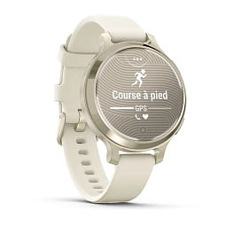 Умные часы Garmin Lily 2 Active кремово-золотые с белым силиконовым ремешком (010-02891-00) - фото 5