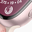 Apple Watch Series 9 GPS 45mm Aluminum Case with Sport Loop, Pink (Розовый) MR9J3 - фото 7