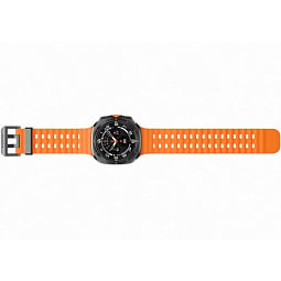 Умные часы Samsung Galaxy Watch Ultra 2025 47mm LTE Titanium Gray Orange Band, оранжевый/черный - фото 4