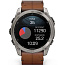 Умные часы Garmin FENIX 8 51mm Amoled Sapphire Titanium Graphite with Chestnut Leather Band (010-02905-40) - фото 27