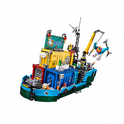 Конструктор LEGO Monkie Kid 80013 Тайная штаб-квартира команды Манки Кида - фото 1