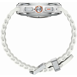 Умные часы Samsung Galaxy Watch Ultra 2025 47mm LTE Titanium White White Band, белый - фото 4