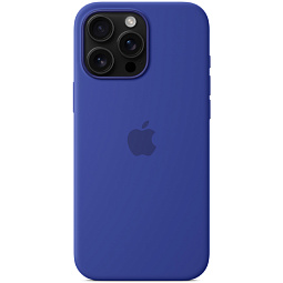 Чехол-накладка iPhone 16 Pro Max Silicone Case with MagSafe - Ultramarine (MYYY3) - фото 4