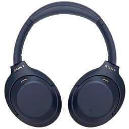 Беспроводные наушники Sony WH-1000XM4, темно-синие - фото 6