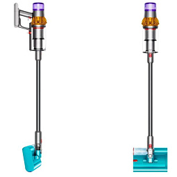 Пылесос Dyson V15s Detect Submarine (SV47), Yellow/Nickel UK (448799-01) - фото 3