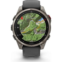 Умные часы Garmin Fenix 8 Pro 47mm AMOLED Sapphire Titanium with Graphite/Black Silicone Band (010-03198-10) - фото 3