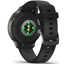 Умные часы Garmin Venu 4 41mm Slate with Black Silicone Band (010-03013-02) - фото 4