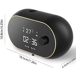 Автоматический диспенсер для мыла Hongya soap dispenser (MYX-W2), черный - фото 10