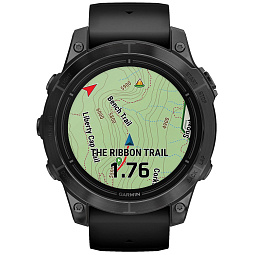 Умные часы Garmin Epix Pro (Gen2) Standart Edition 47mm Slate Gray with Black Band (010-02803-01) - фото 7