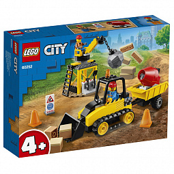 Конструктор LEGO City 60252 Строительный бульдозер - фото 5