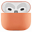 Чехол для AirPods 3 силиконовый ультра-тонкий Papaya (Персиковый) - фото 3