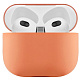 Чехол для AirPods 3 силиконовый ультра-тонкий Papaya (Персиковый)